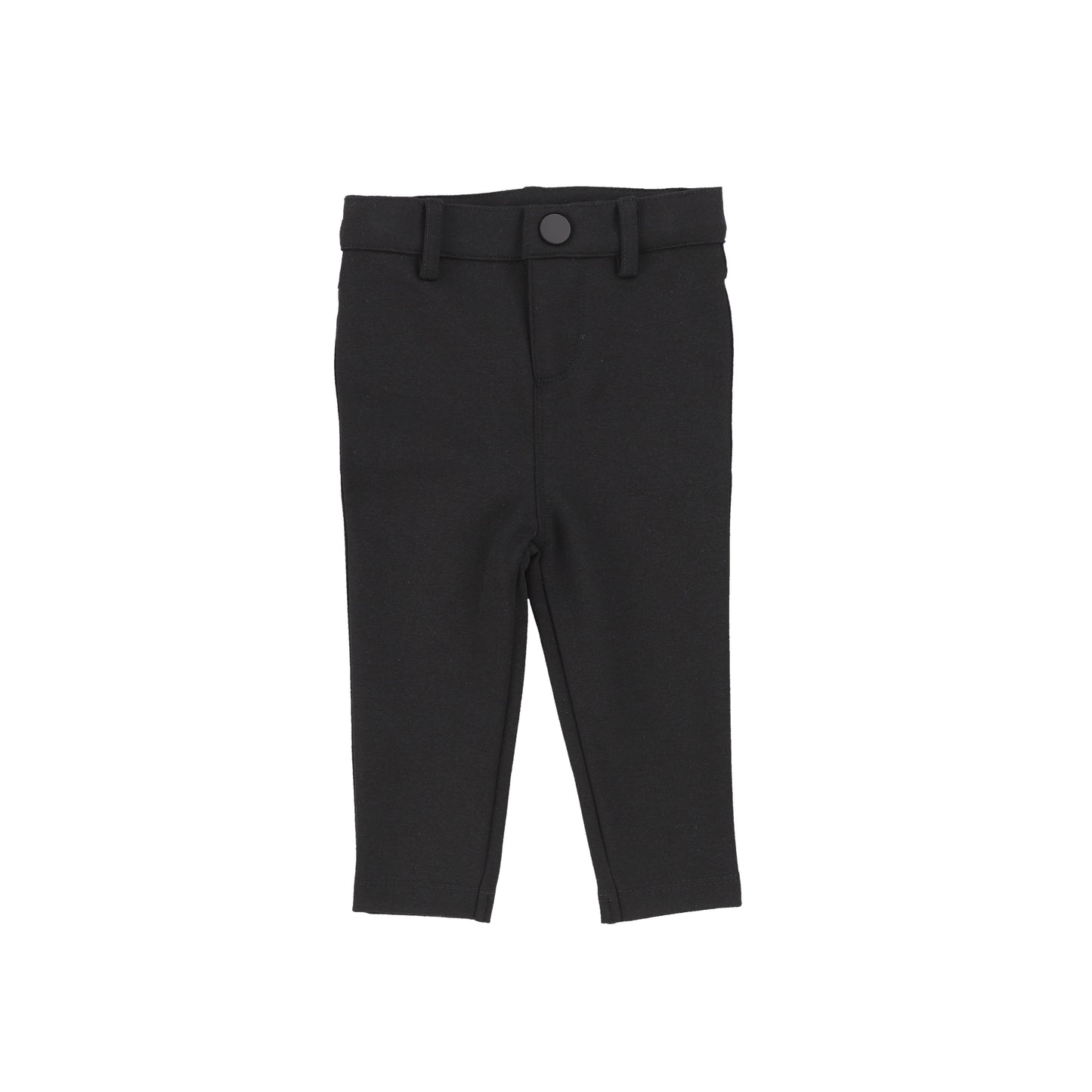 LIL LEGS BLACK KNIT PANTS