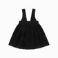 PUVU PIOR BLACK CORDUROY GEOMETRIC JUMPER