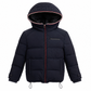 SCOTCH BONNET NAVY/RED TRIM DRAWSTRING COAT