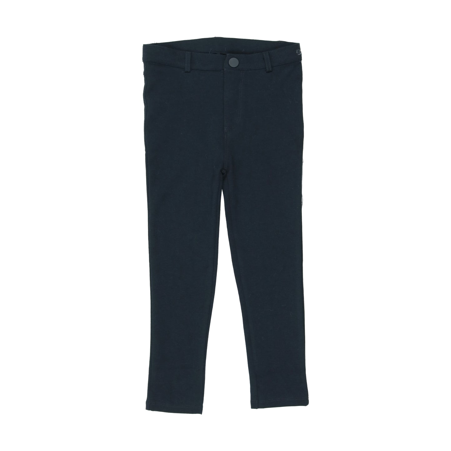 BOPOP NAVY KNIT STRETCH PANTS