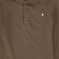 PLEASE MOM BROWN LEMON PATCH POLO [FINAL SALE]