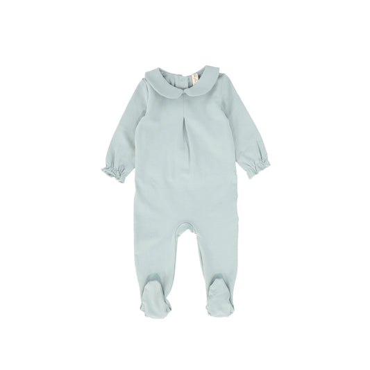 Bebe Jolee Sage Button Detail Footie [FINAL SALE]