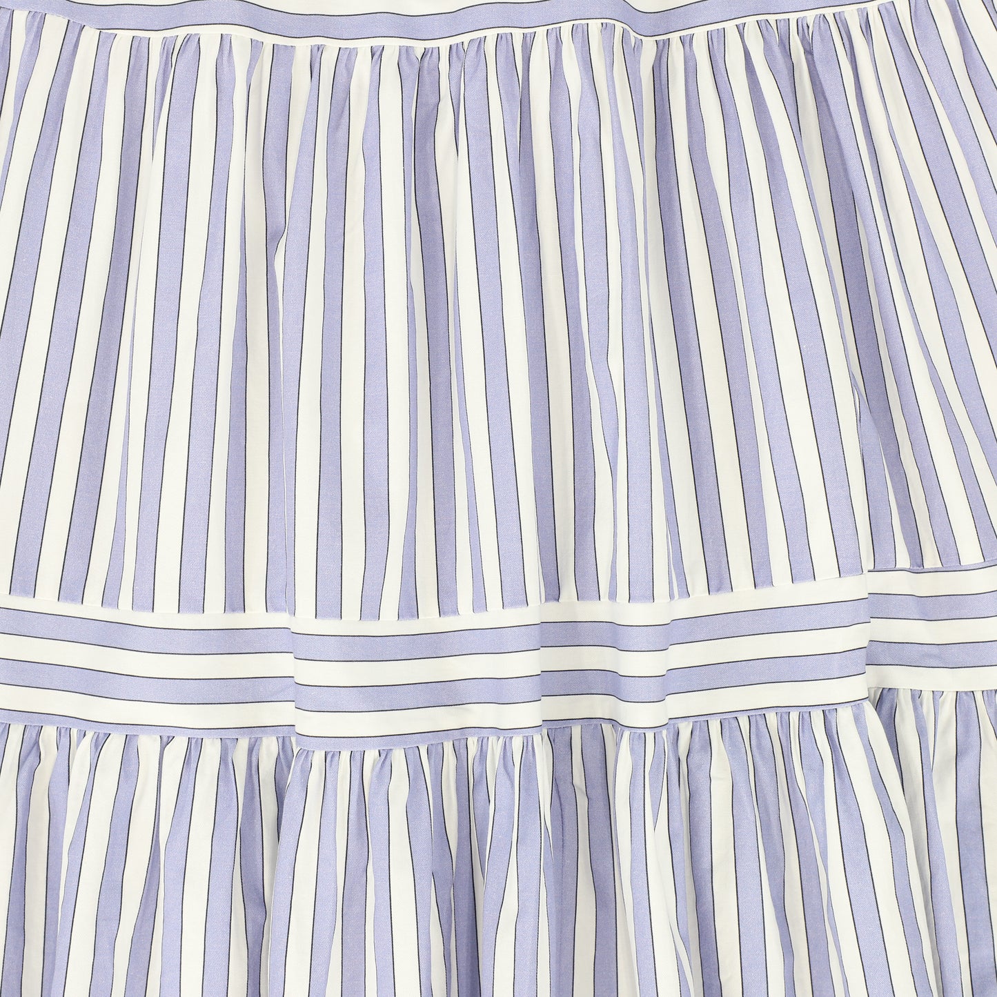 BAMBOO WHITE/BLUE STRIPE MAXI SKIRT