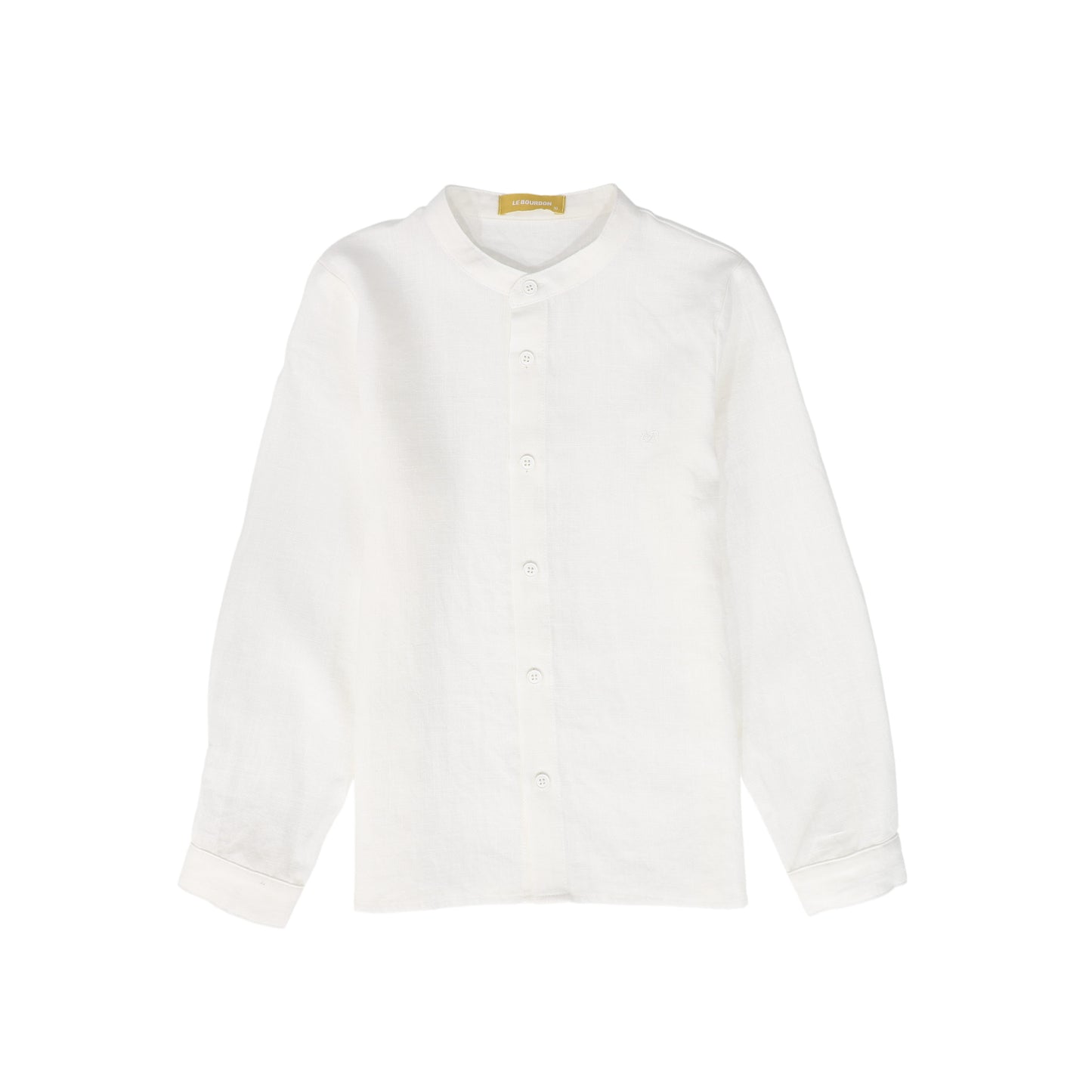 LE BOURDON IVORY LINEN SHIRT