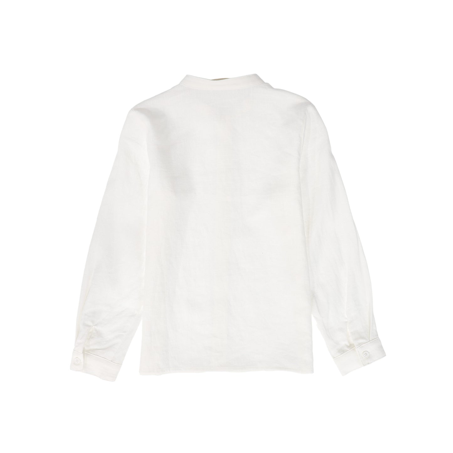 LE BOURDON IVORY LINEN SHIRT