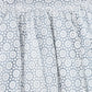 FRANCESCA GUILIANO POWDER BLUE EYELET WAISTED GOWN