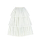 FRANCESCA GUILIANO MINT GREEN TULLE LAYERED SKIRT