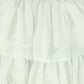 FRANCESCA GUILIANO MINT GREEN TULLE LAYERED SKIRT