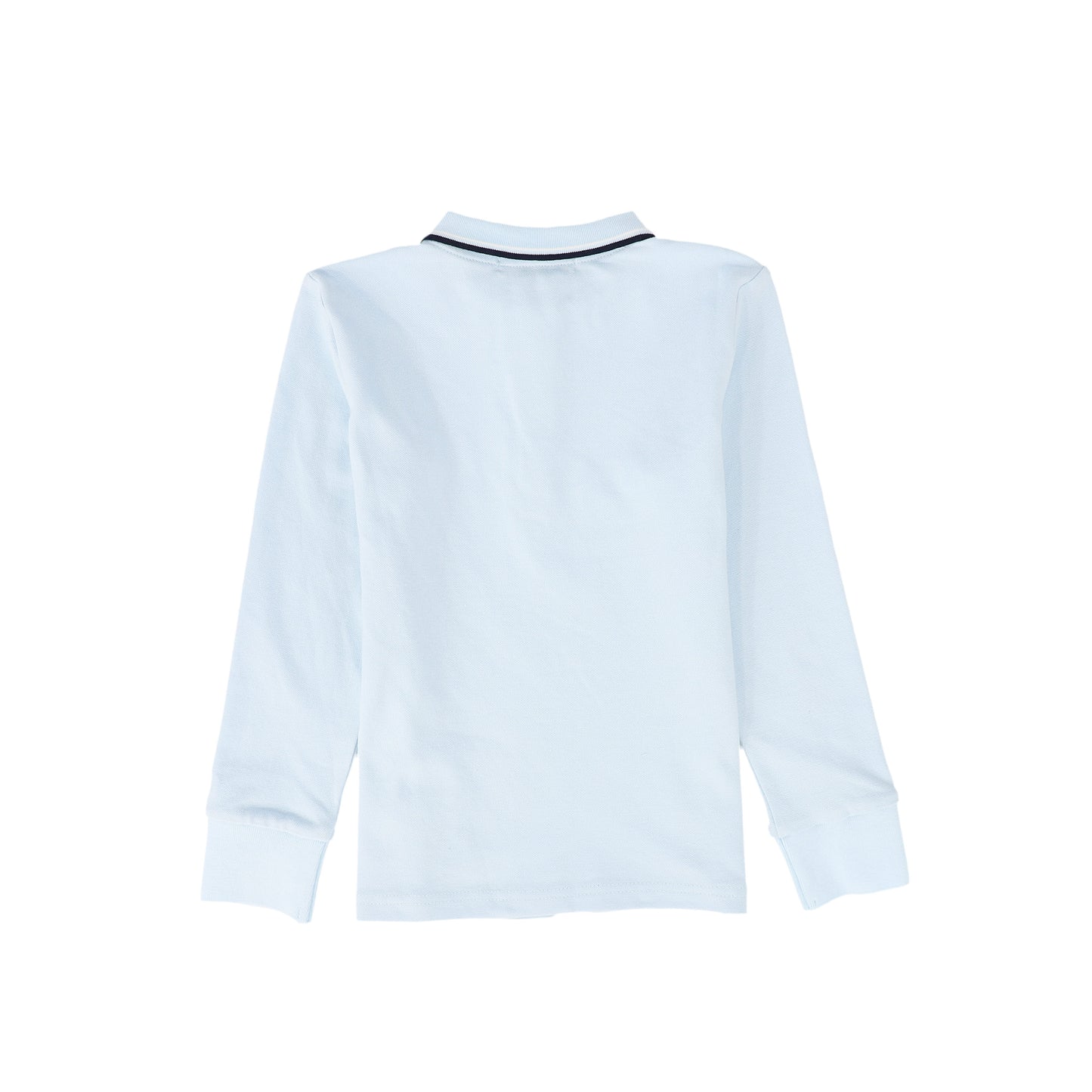 BACE COLLECTION LIGHT BLUE TRIM COLLAR POLO [FINAL SALE]