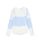 VALENTINA LIGHT BLUE TIE DYE T-SHIRT