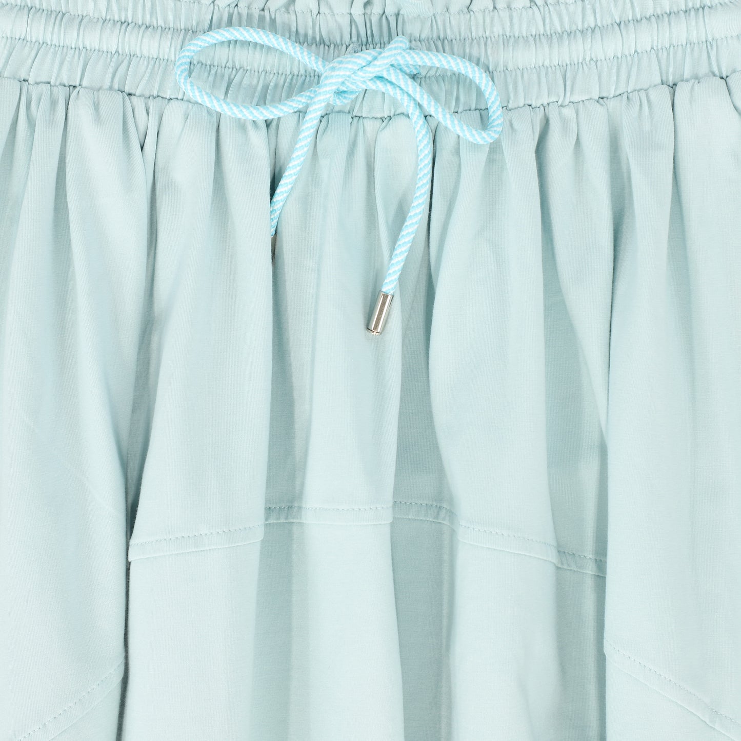 VALENTINA LIGHT BLUE TIE WAISTED MAXI SKIRT