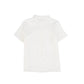BACE COLLECTION WHITE SHORT SLEEVE POCKET BLOUSE