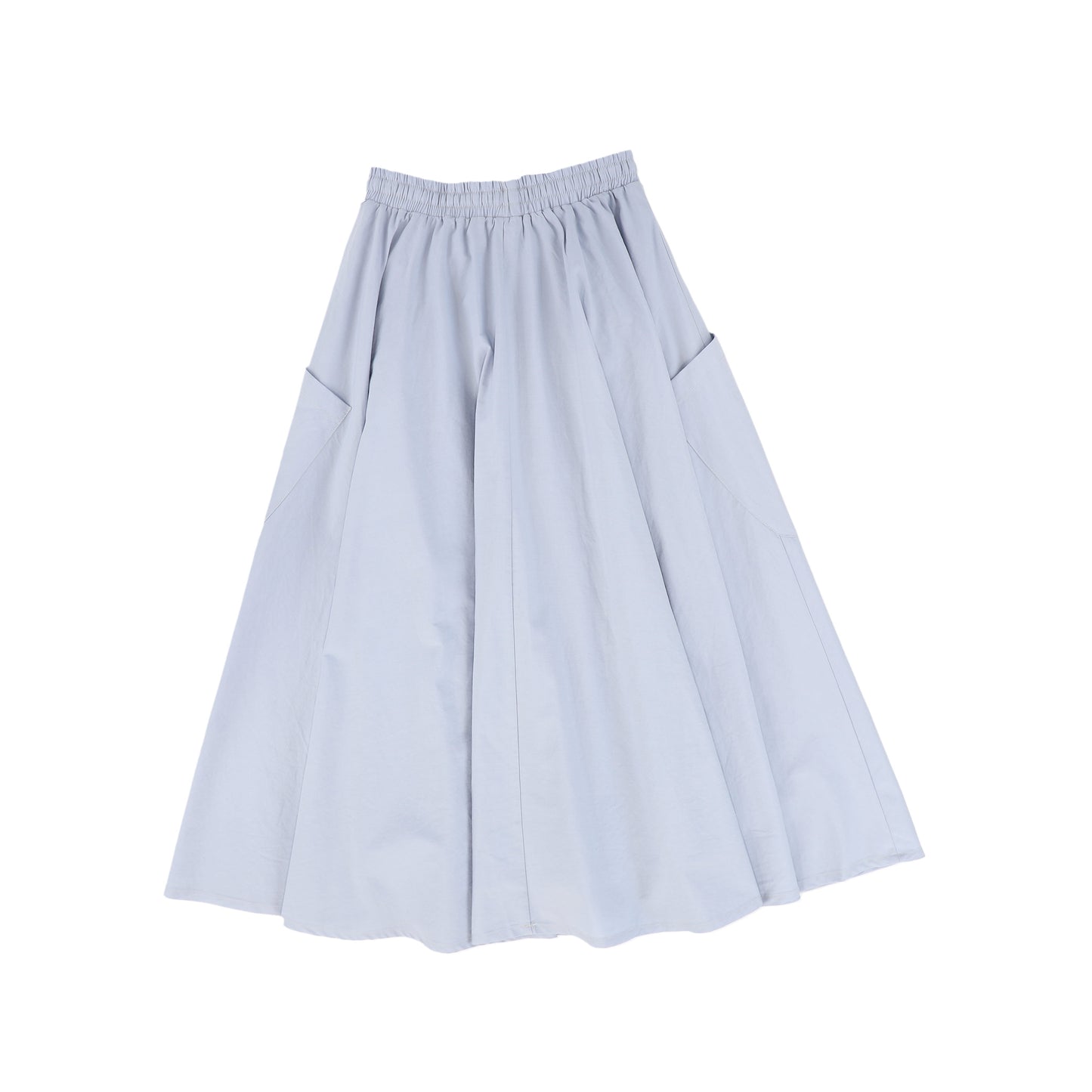 VALENTINA LIGHT BLUE POCKET MAXI SKIRT