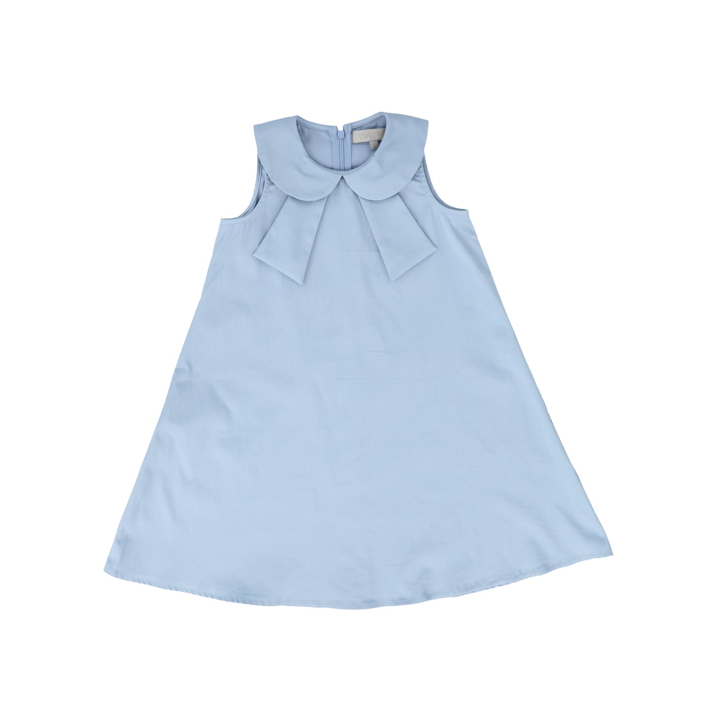 BACE COLLECTION BLUE POPLIN PETER PAN COLLAR  DRESS