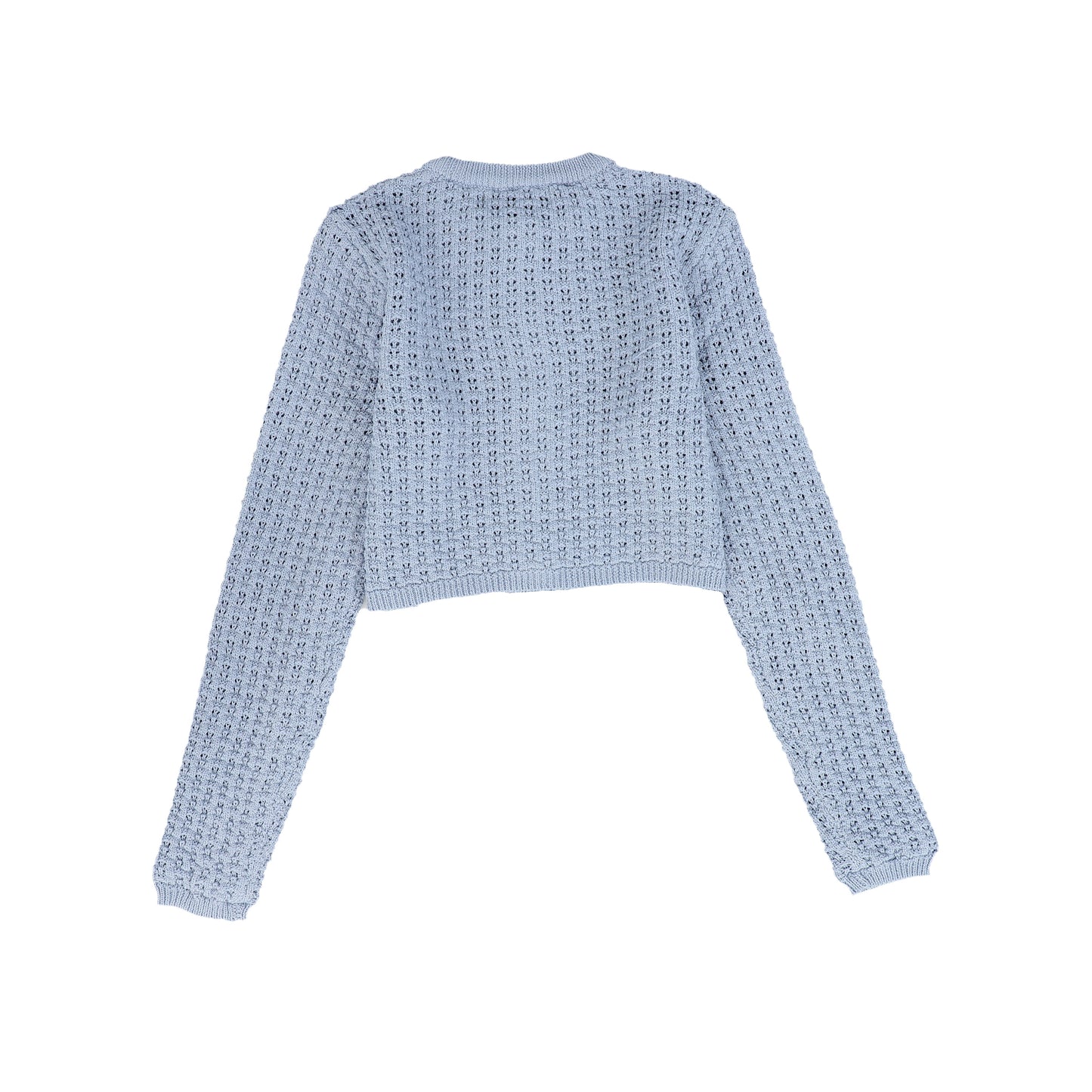 BACE COLLECTION BLUE POINTELLE CARDIGAN