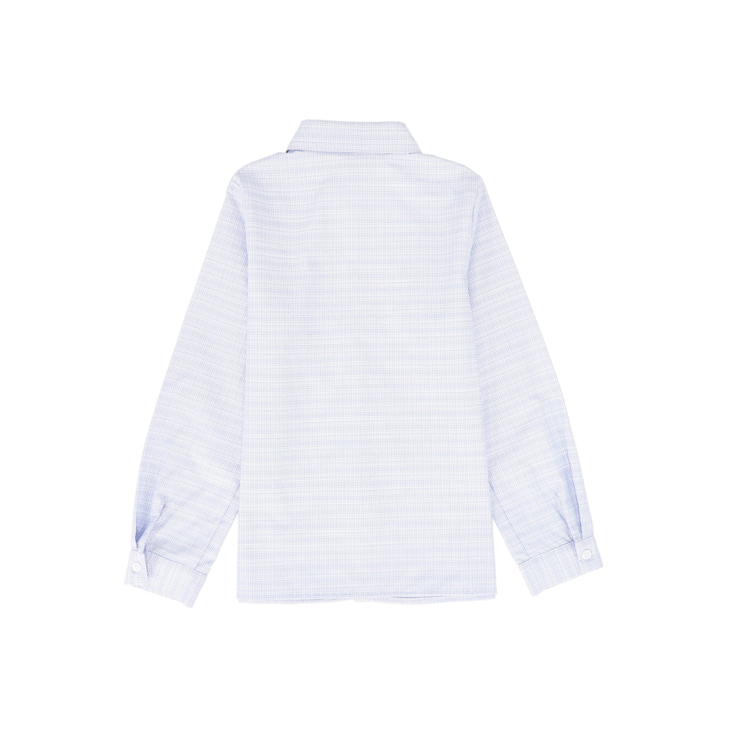 BAMBOO WHITE/BLUE STRIPED COLLAR SHIRT