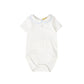 LE BOURDON WHITE/BLUE PIPED COLLAR ONESIE [FINAL SALE]
