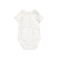 LE BOURDON WHITE PIPED COLLAR ONESIE [FINAL SALE]