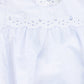 BAMBOO LIGHT BLUE EYELET TRIM ROMPER