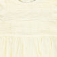 BACE COLLECTION IVORY LACE RIBBON TRIM ROMPER
