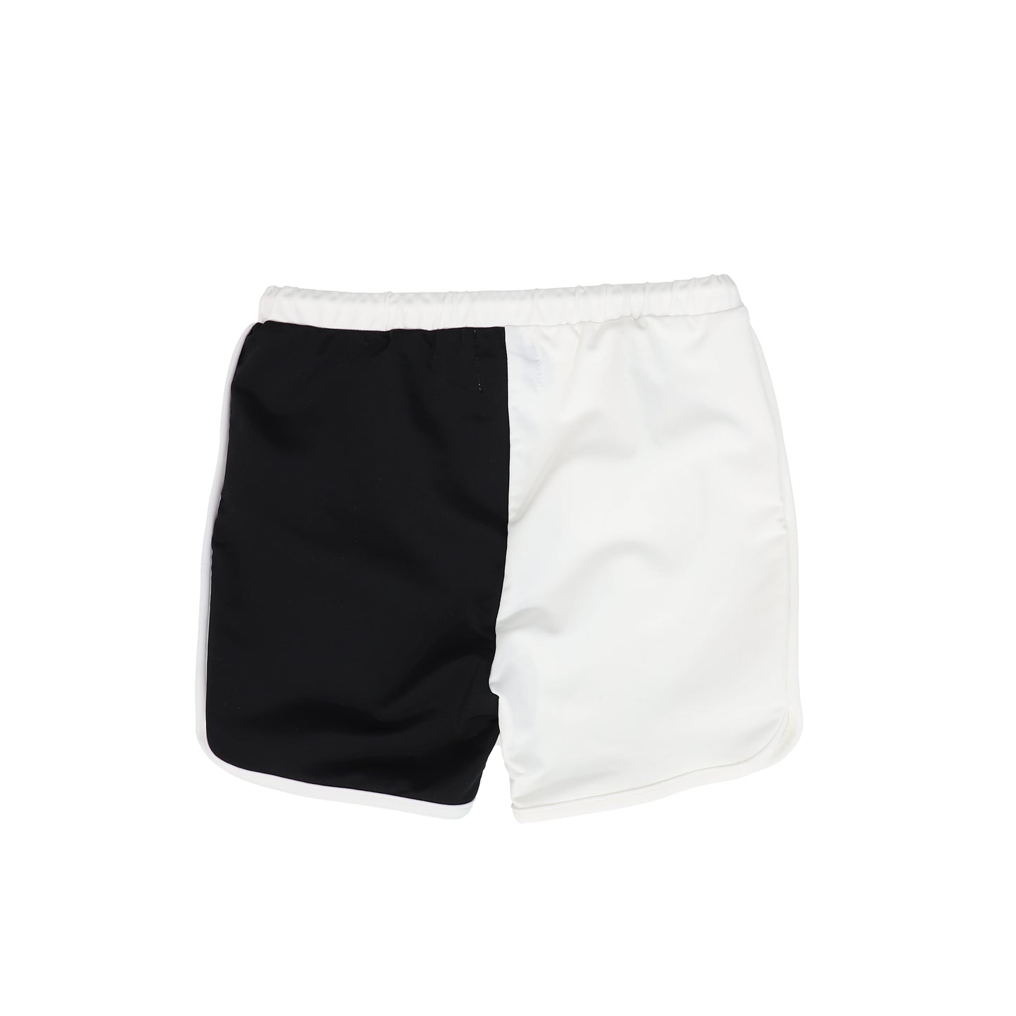 WATER CLUB BLACK/WHITE COLORBLOCK SWIM SHORTS