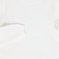 VALENTINA WHITE POINTELLE KNIT SWEATER [FINAL SALE]