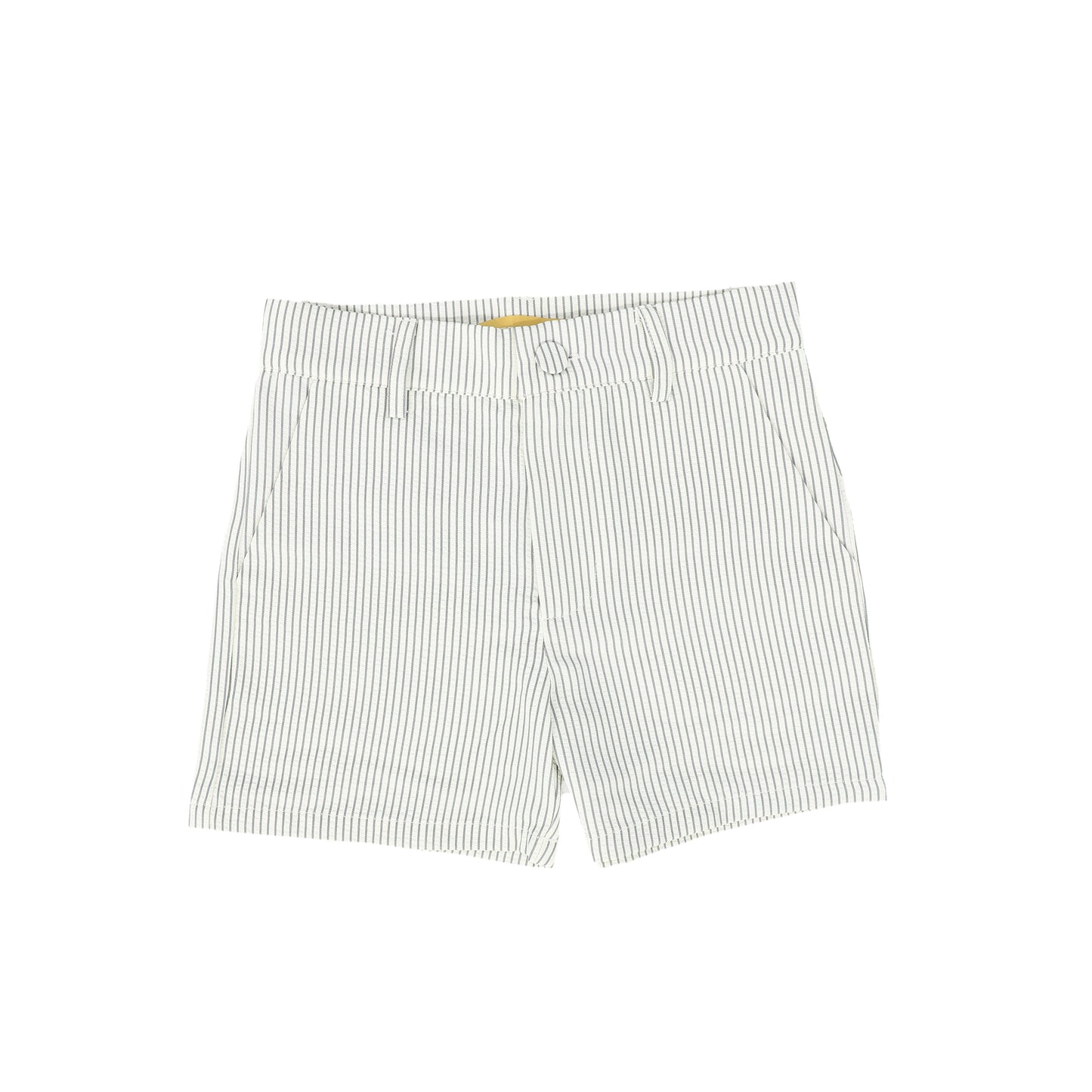 LE BOURDON DUSTY BLUE SEERSUCKER SHORTS