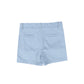 BACE COLLECTION BLUE POPLIN SHORTS