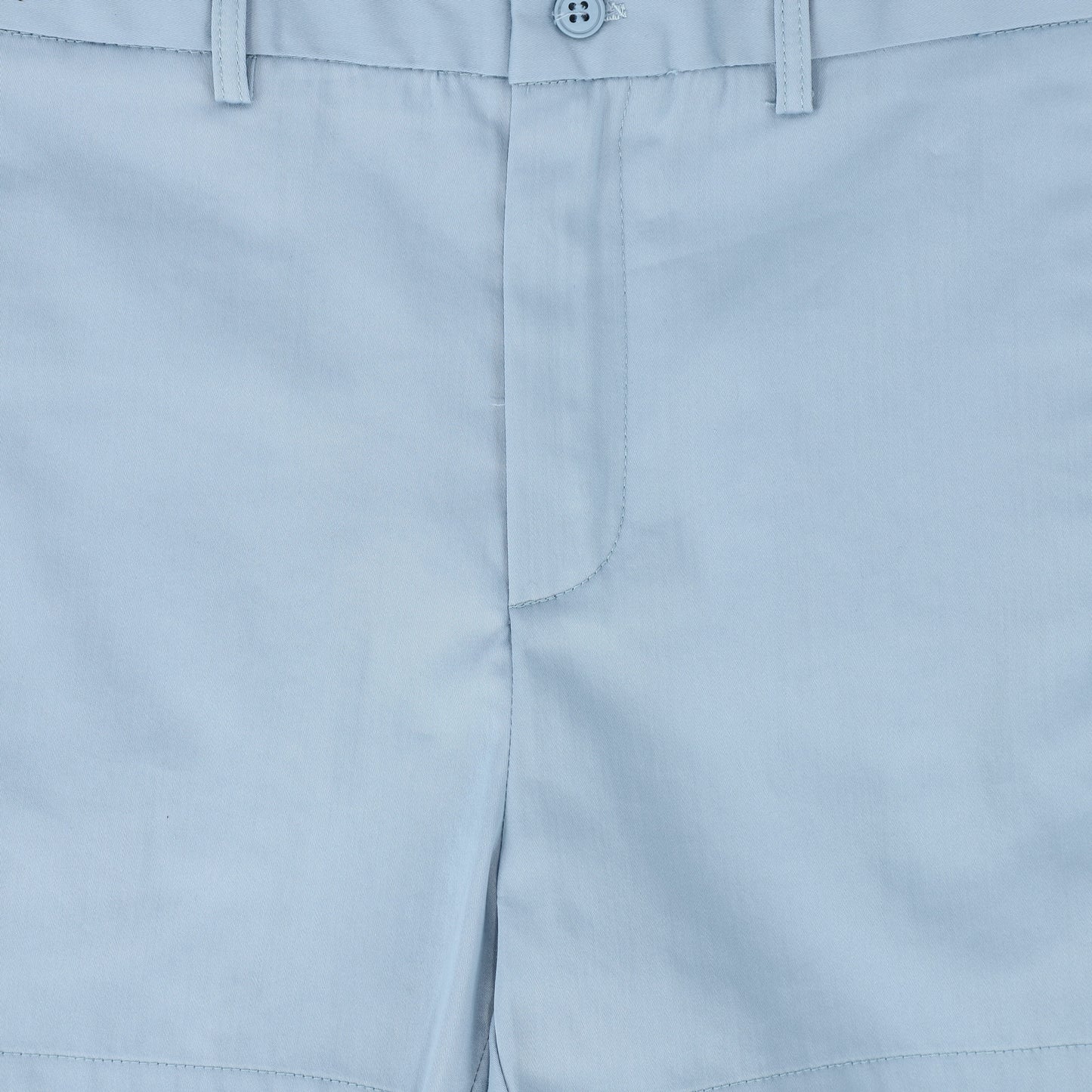 BACE COLLECTION BLUE POPLIN SHORTS