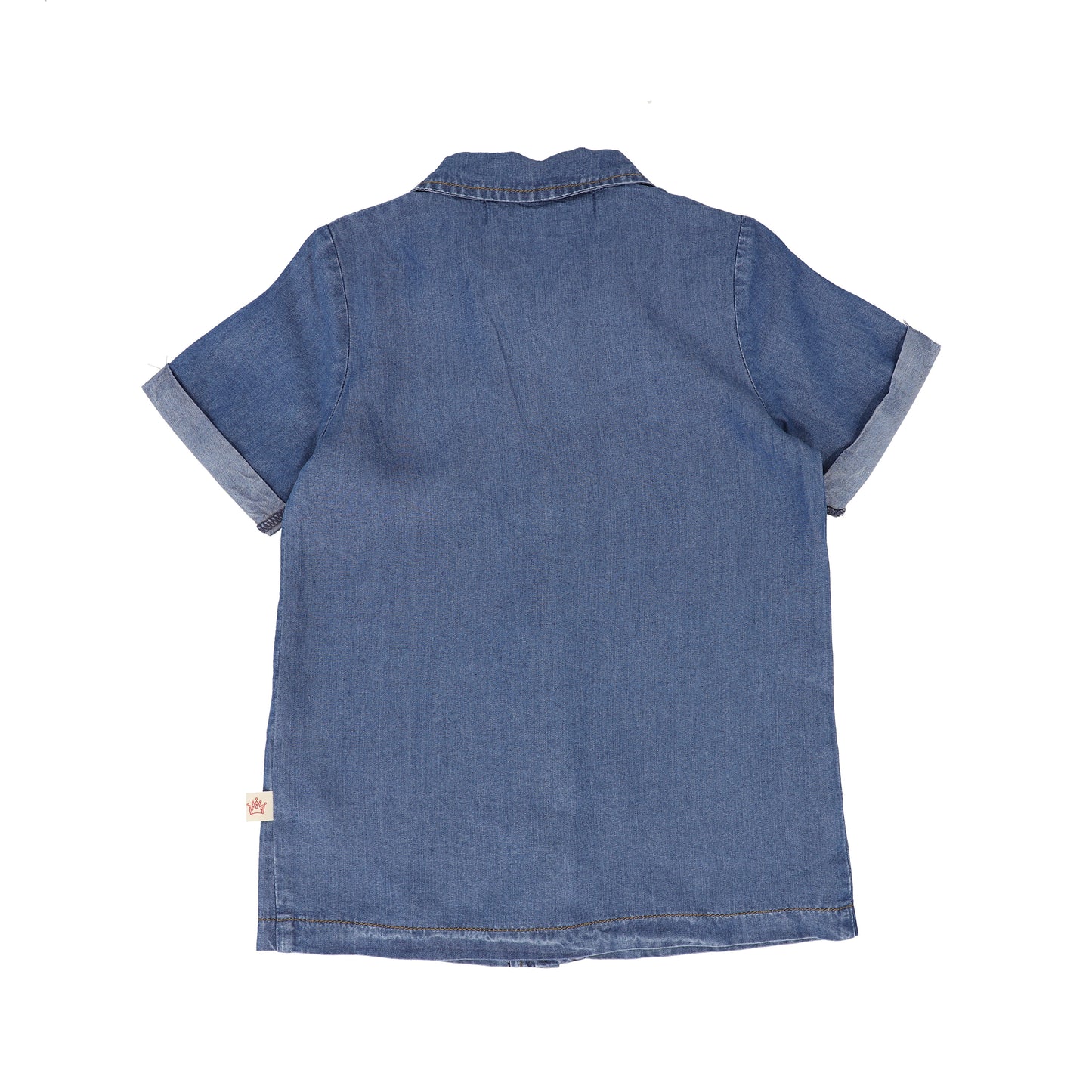 PHIL AND PHOEBE DENIM RUST STITCHING BOYS SHIRT [FINAL SALE]