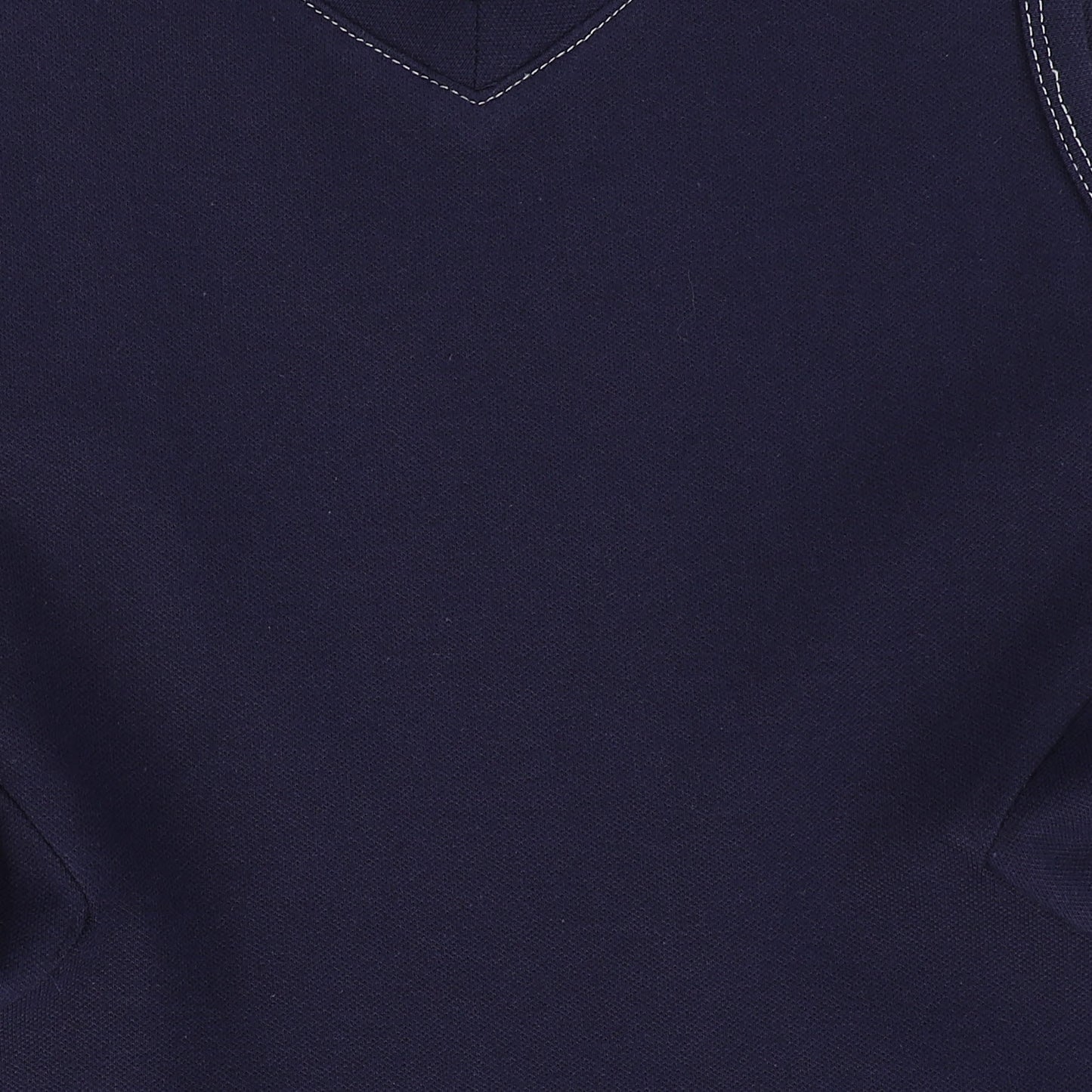 BACE COLLECTION NAVY PIQUE ASYMMETRICAL JUMPER [FINAL SALE]