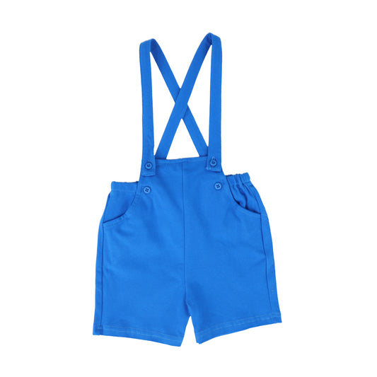 BACE COLLECTION BLUE PIQUE OVERALLS