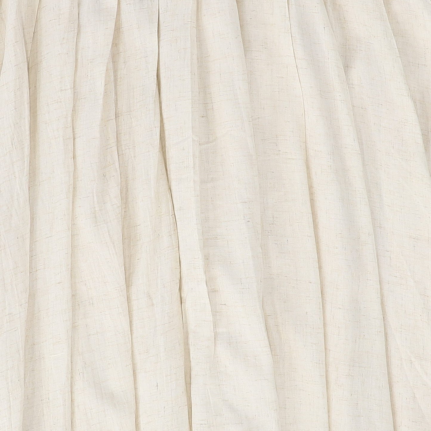 BACE COLLECTION OATMEAL PLEATED FLARE SKIRT
