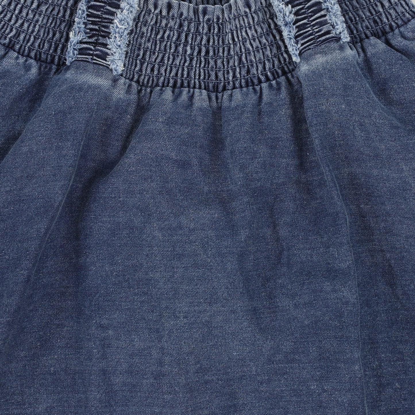 BACE COLLECTION DENIM ASYMETRICAL MAXI JUMPER