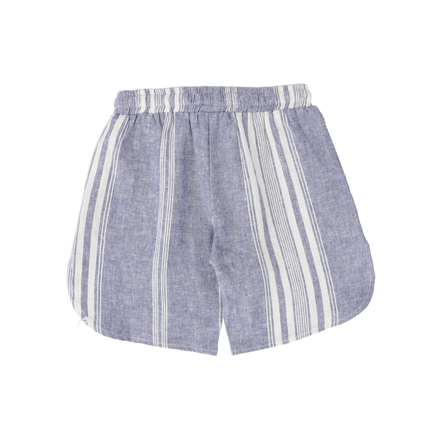 BACE COLLECTION BLUE STRIPED SHORTS