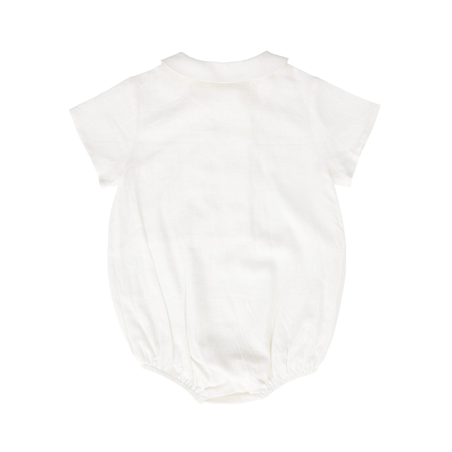 BAMBOO WHITE DOUBLE BREASTED ROMPER