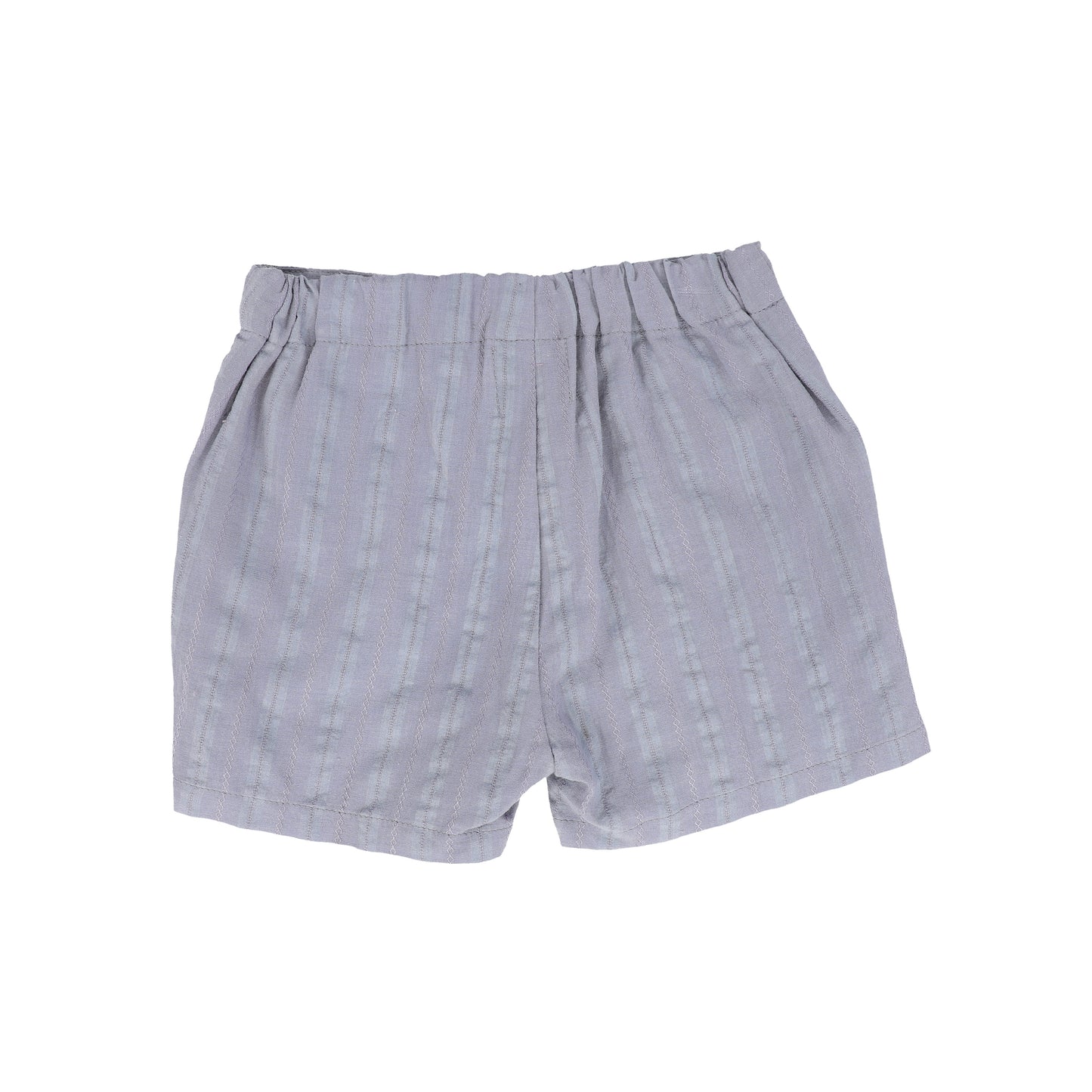 BAMBOO BLUE SOLID SHORTS
