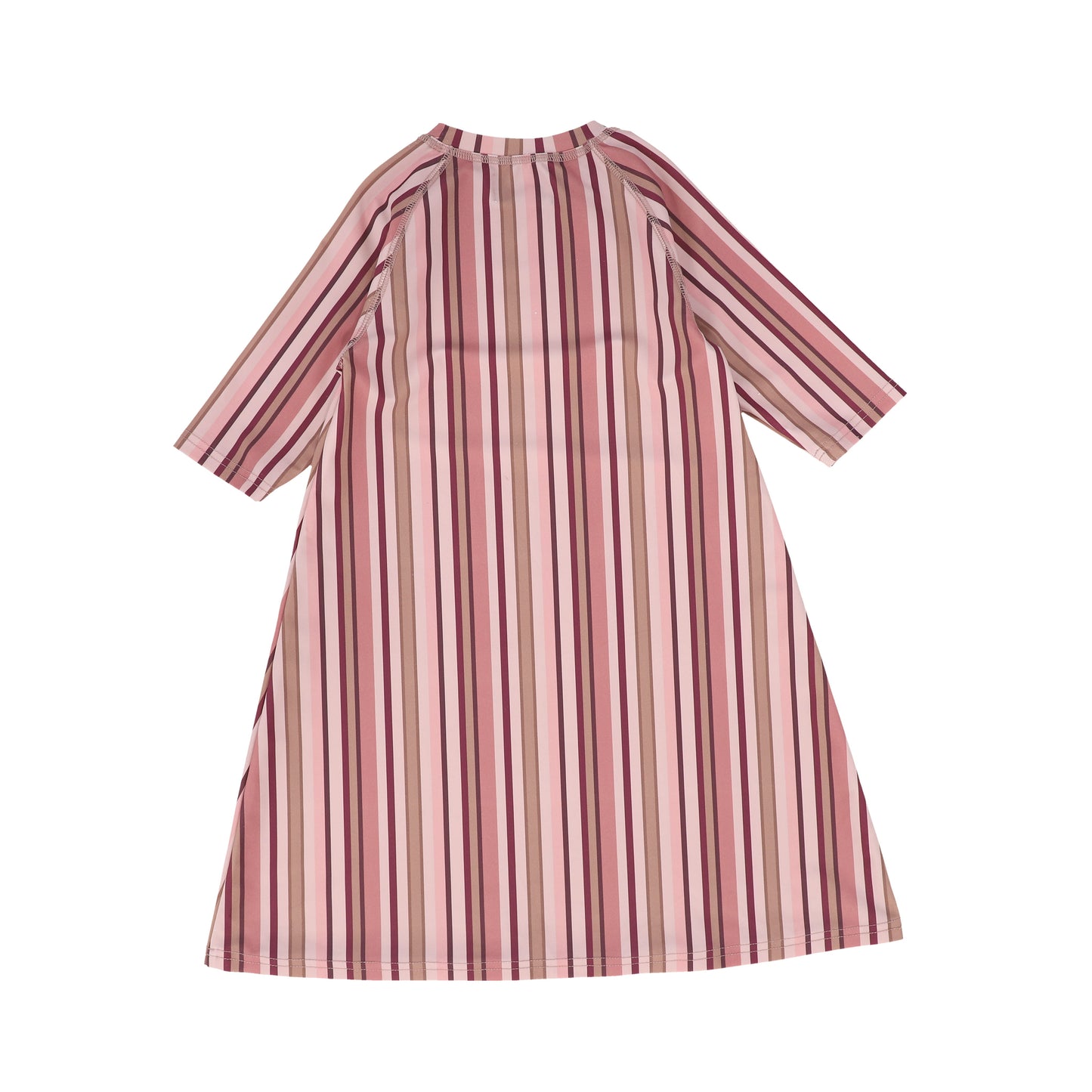 WATER CLUB BURGUNDY  STRIPED COVER UP
