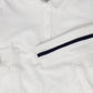 BACE COLLECTION WHITE PIQUE VARSITY DRESS [FINAL SALE]