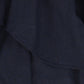 Bamboo Navy Wool Layered Skirt [FINAL SALE]