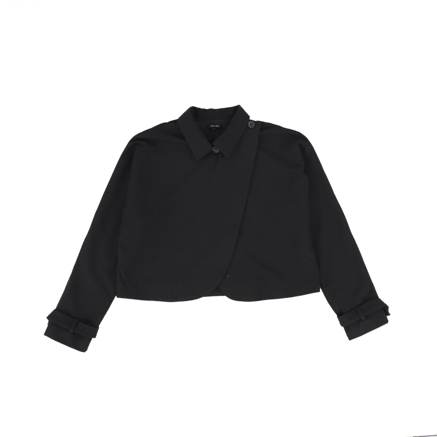 Bamboo Black Wool Jacket [FINAL SALE]