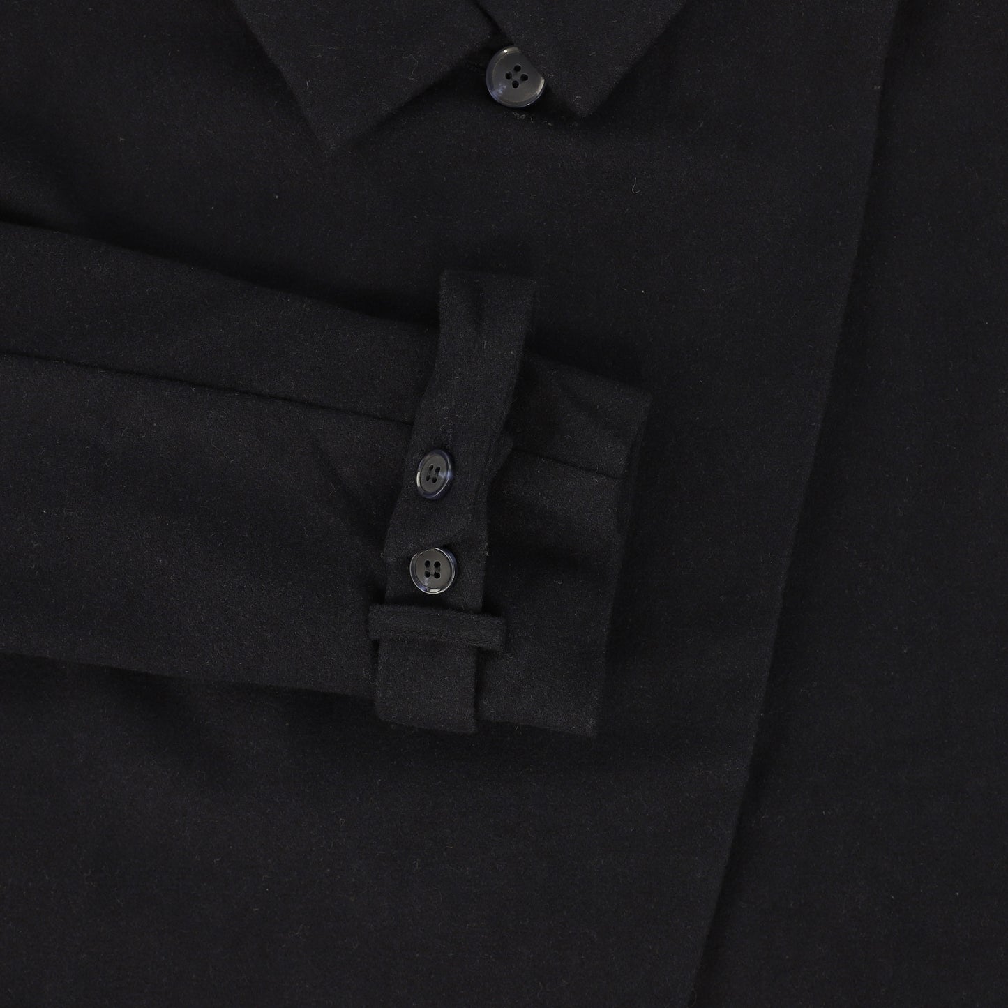 Bamboo Black Wool Jacket [FINAL SALE]