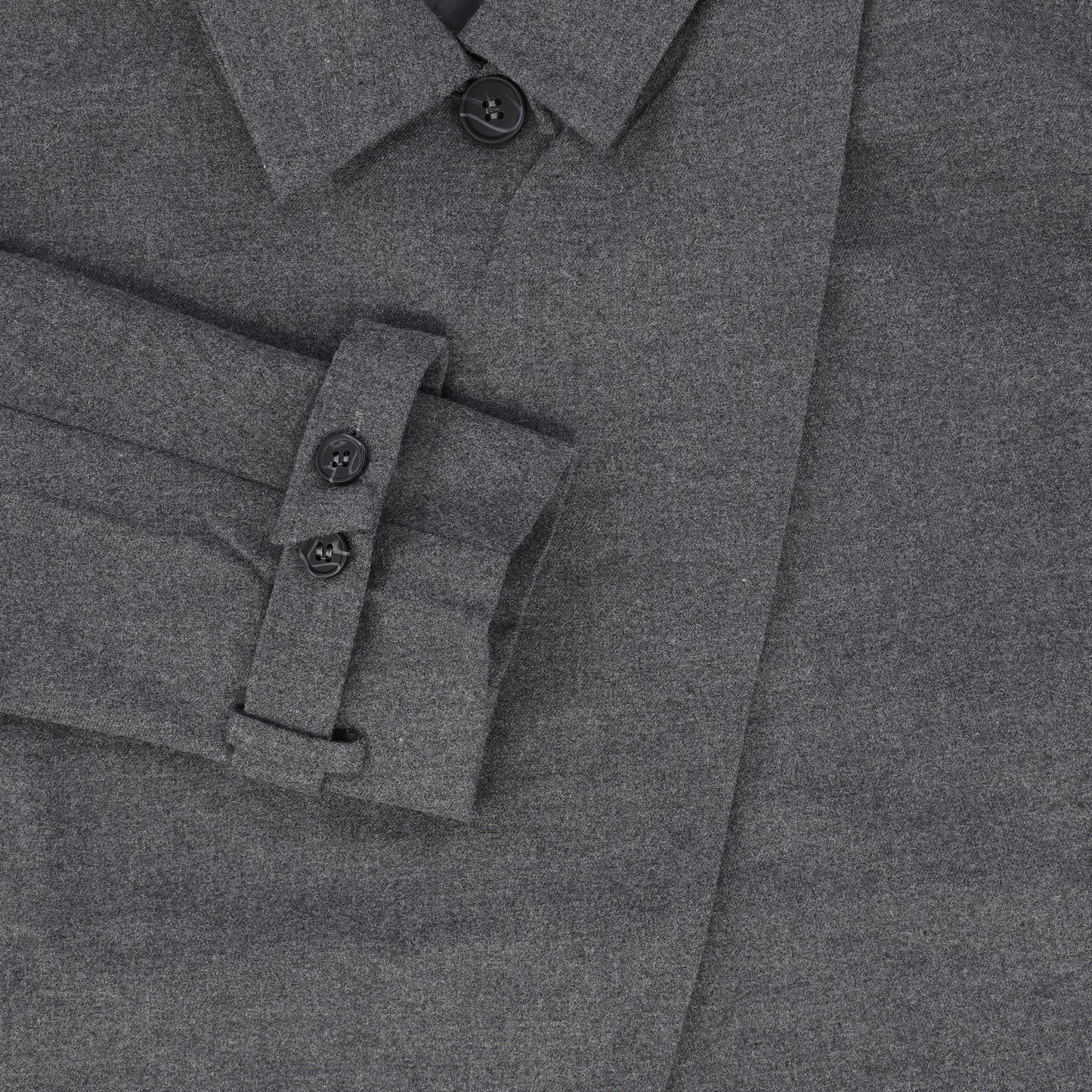 Bamboo Heather Gray Wool Jacket [FINAL SALE]