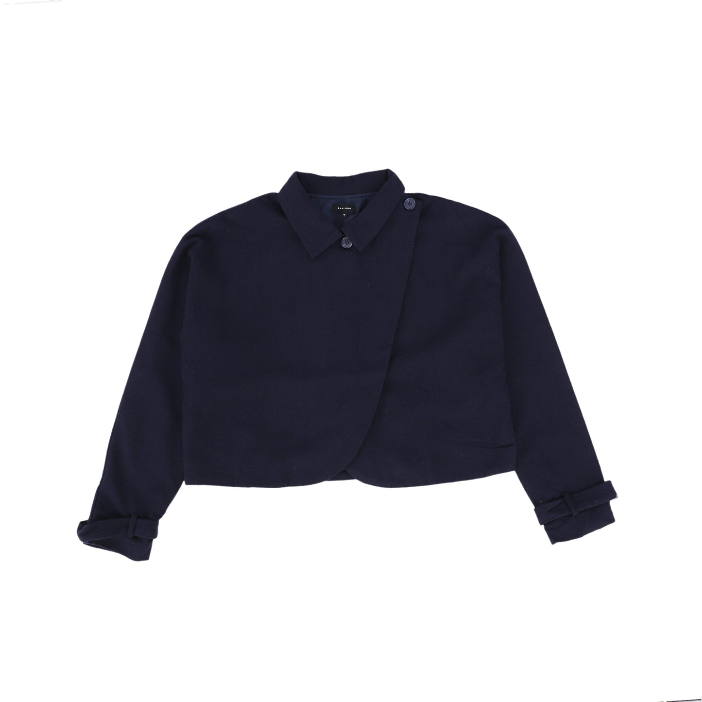 Bamboo Navy Wool Jacket [FINAL SALE]