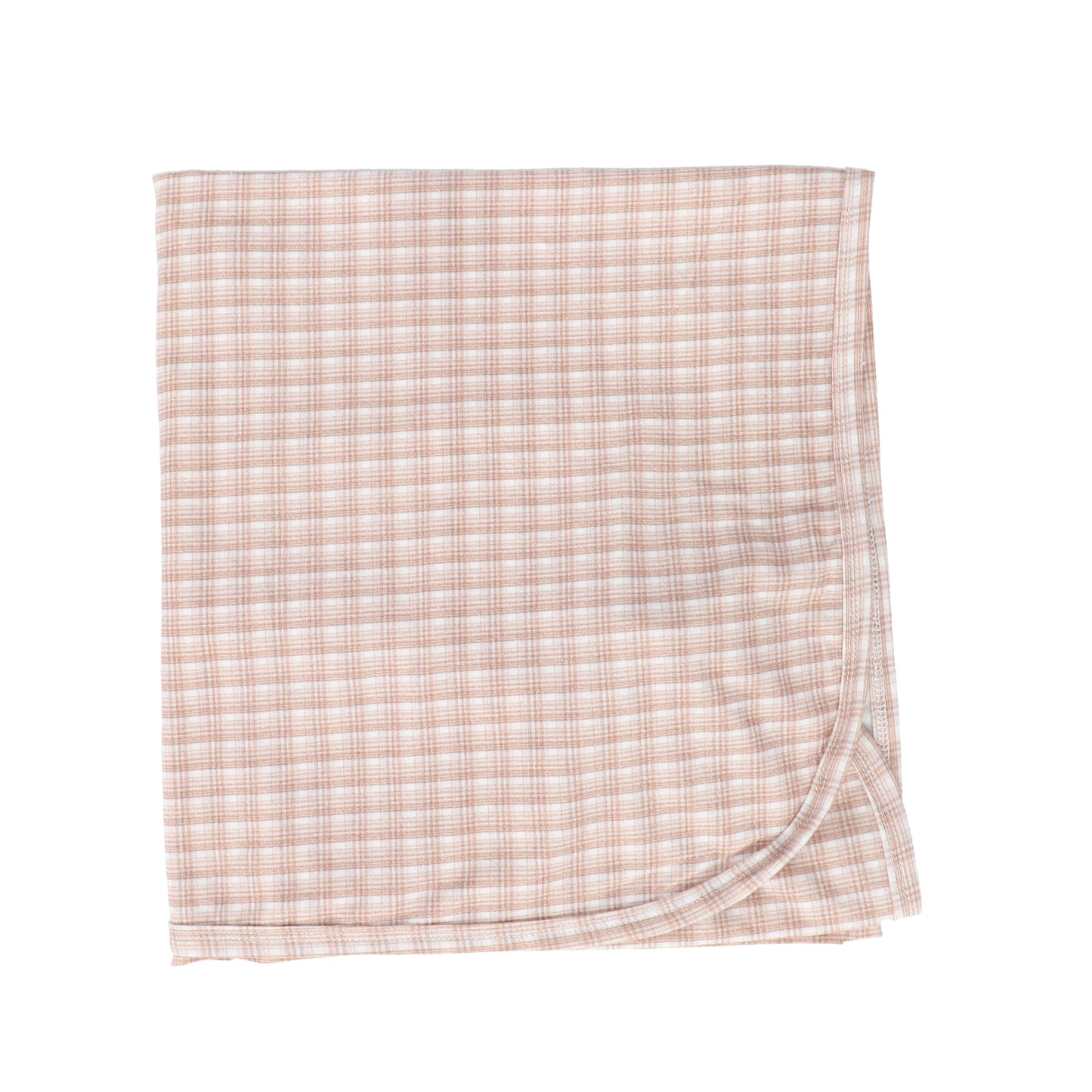 BEBE JOLEE PINK PLAID BLANKET [FINAL SALE]