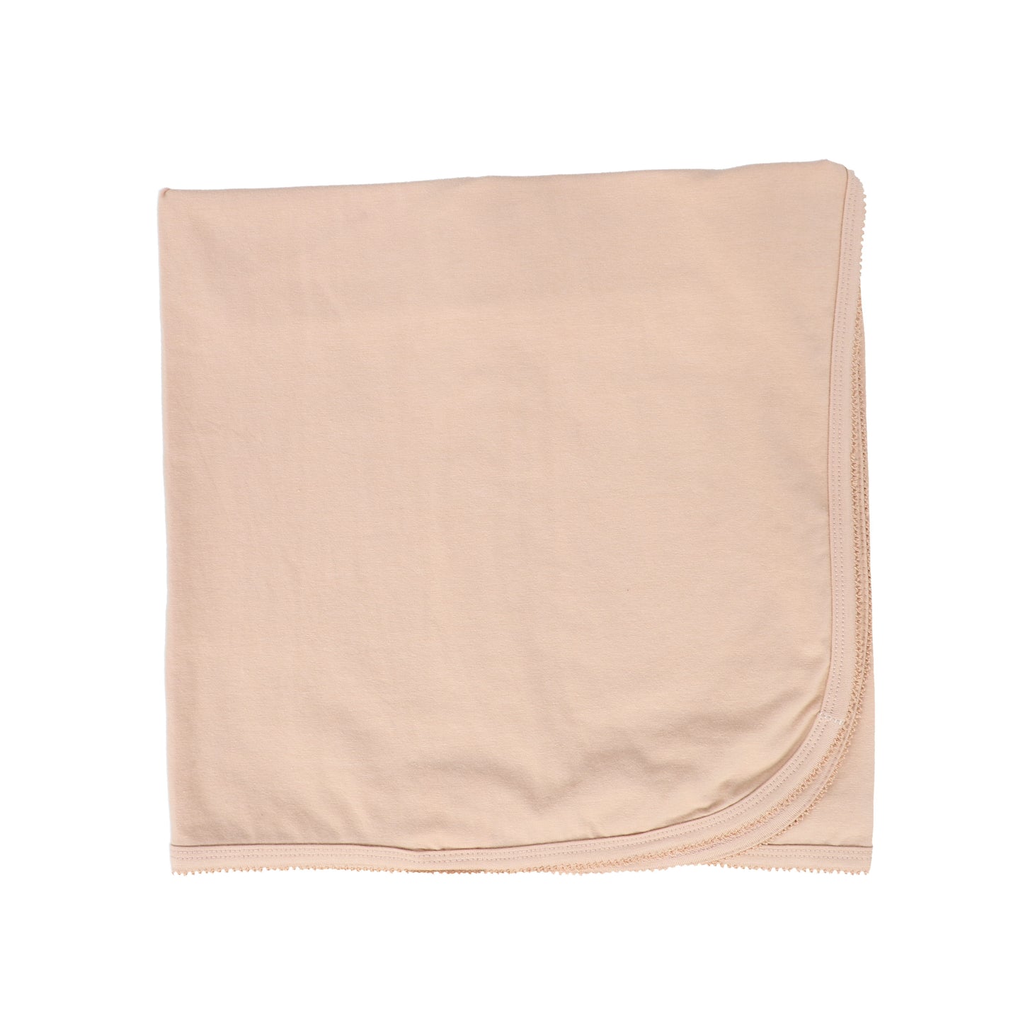 BEBE JOLEE PINK SCALLOP TRIM WRAP BLANKET [FINAL SALE]