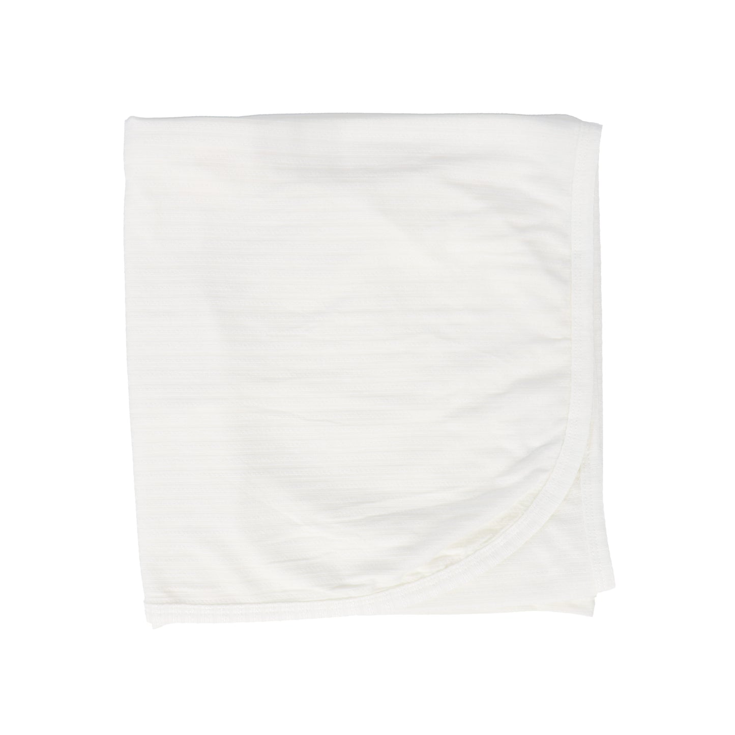 BEBE JOLEE IVORY POINTELLE KNIT BLANKET [FINAL SALE]