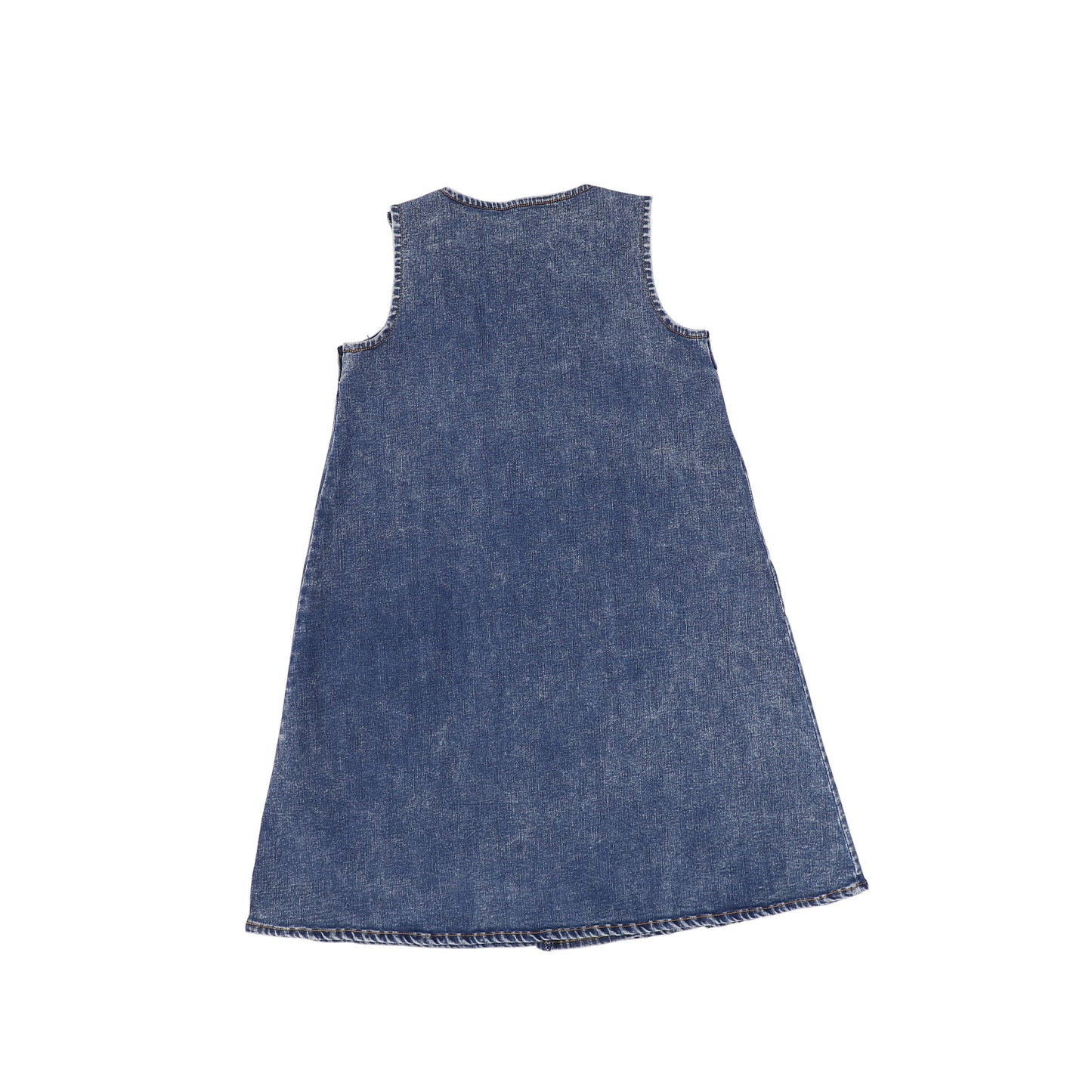 Bace Collection Denim Front Pleat Jumper