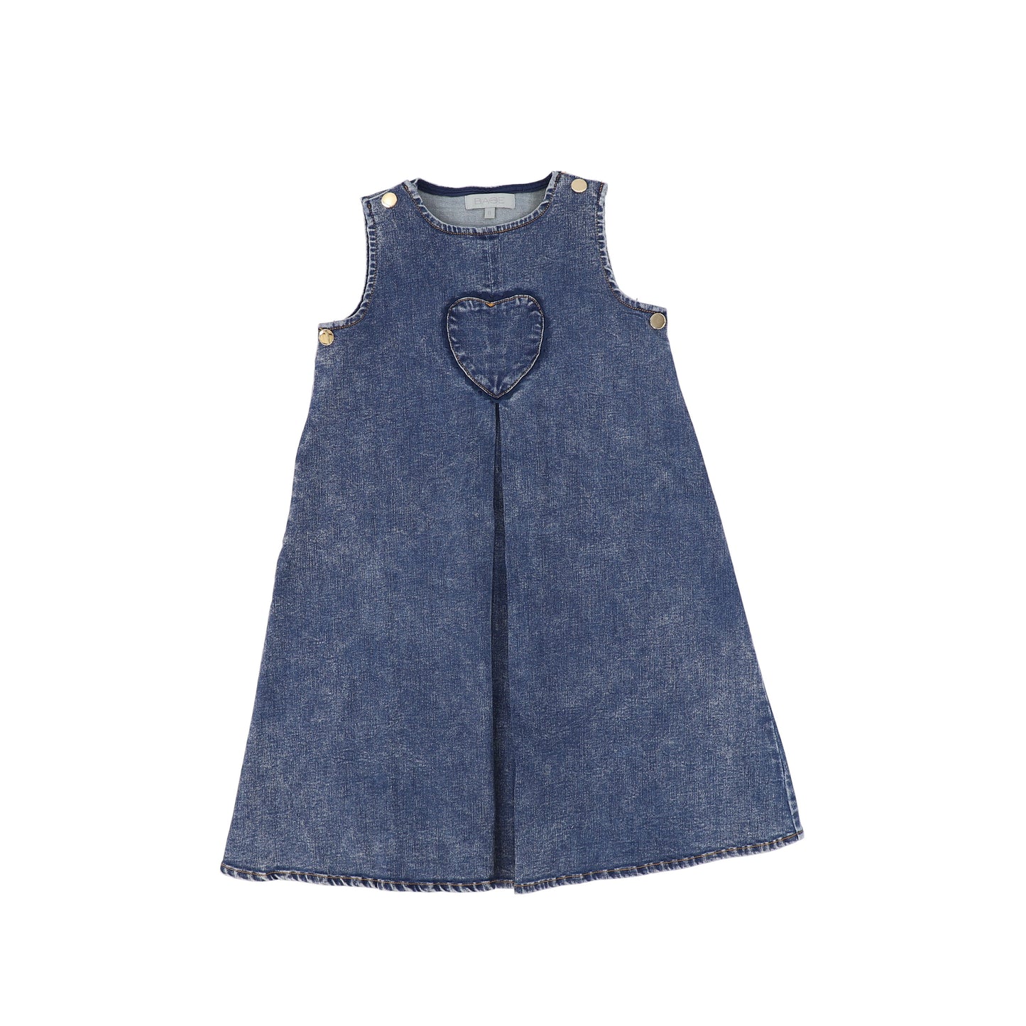 Bace Collection Denim Front Pleat Jumper