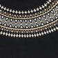 Le Bourdon Black/Ivory Fairisle Sweater [FINAL SALE]